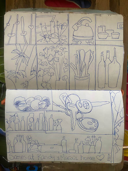 sketches-random-kitchen-garden-keys-Costa-Rica-AngelineMartinez