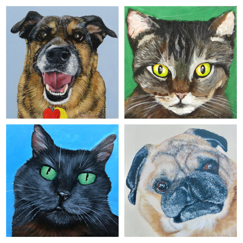 Pet Paintings by Angeline